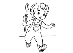 Cute Free Printable Fancy Nancy Disney Junior Coloring Pages for Kids